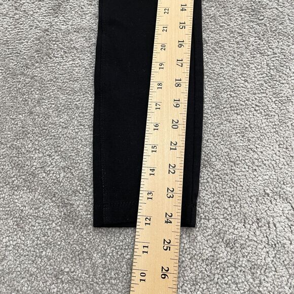 J. Crew The Gigi Jegging Ankle Pants Womens 00 Black Low Rise Pockets 26x24 - Picture 7 of 11